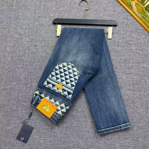 Replica Prada Jeans For Men #1272311 $48.00 USD for Wholesale