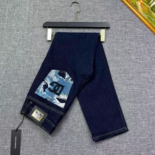 Replica Dolce & Gabbana D&G Jeans For Men #1272325 $48.00 USD for Wholesale