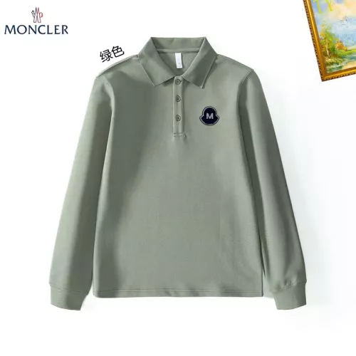 Wholesale Moncler T-Shirts Long Sleeved For Men #1272345 $40.00 USD, Wholesale Quality Replica Moncler T-Shirts