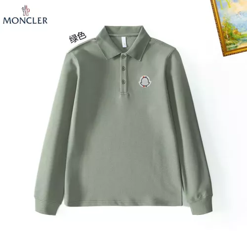 Wholesale Moncler T-Shirts Long Sleeved For Men #1272367 $40.00 USD, Wholesale Quality Replica Moncler T-Shirts