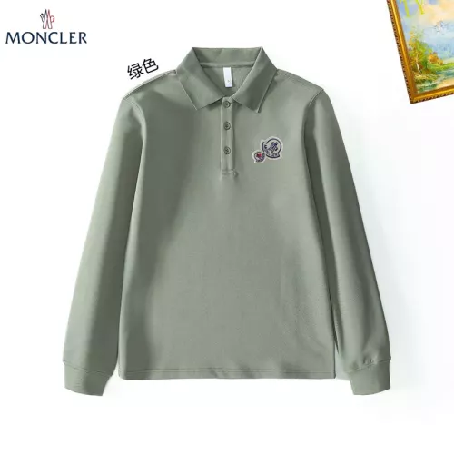 Wholesale Moncler T-Shirts Long Sleeved For Men #1272400 $40.00 USD, Wholesale Quality Replica Moncler T-Shirts