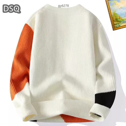 Replica Dsquared Sweaters Long Sleeved For Men #1272407 $48.00 USD for Wholesale