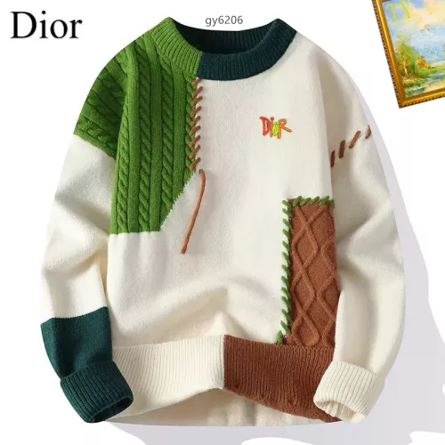 Wholesale Christian Dior Sweaters Long Sleeved For Men #1272429 $48.00 USD, Wholesale Quality Replica Christian Dior Sweaters