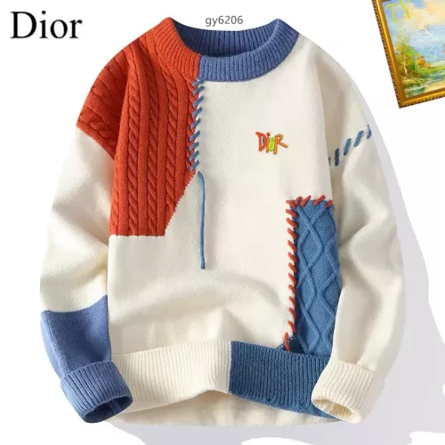 Wholesale Christian Dior Sweaters Long Sleeved For Men #1272432 $48.00 USD, Wholesale Quality Replica Christian Dior Sweaters