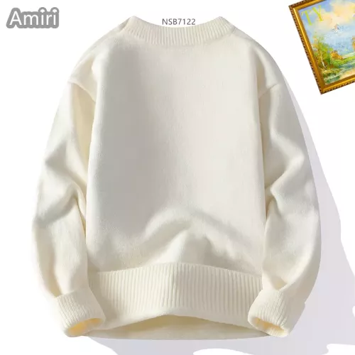 Replica Amiri Sweaters Long Sleeved For Men #1272434 $48.00 USD for Wholesale