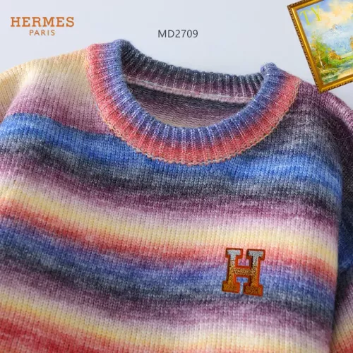 Replica Hermes Sweaters Long Sleeved For Men #1272451 $48.00 USD for Wholesale