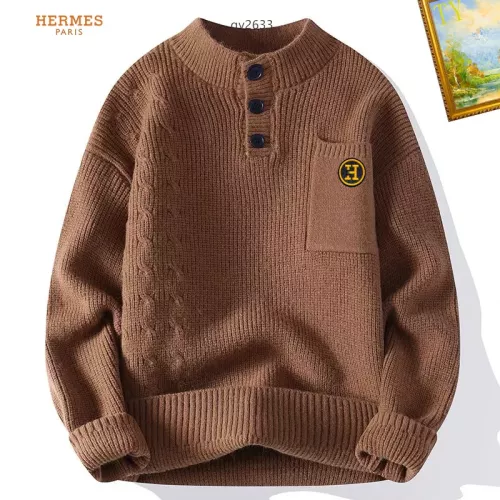 Wholesale Hermes Sweaters Long Sleeved For Men #1272462 $48.00 USD, Wholesale Quality Replica Hermes Sweaters