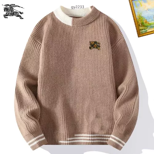 Wholesale Burberry Fashion Sweaters Long Sleeved For Men #1272466 $48.00 USD, Wholesale Quality Replica Burberry Fashion Sweaters