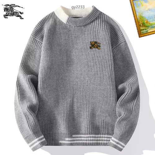 Wholesale Burberry Fashion Sweaters Long Sleeved For Men #1272467 $48.00 USD, Wholesale Quality Replica Burberry Fashion Sweaters