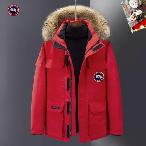 Wholesale Canada Goose Down Feather Coat Long Sleeved For Men #1272498 $82.00 USD, Wholesale Quality Replica Canada Goose Down Feather Coat