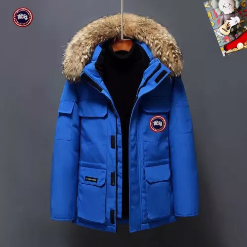 Wholesale Canada Goose Down Feather Coat Long Sleeved For Men #1272499 $82.00 USD, Wholesale Quality Replica Canada Goose Down Feather Coat