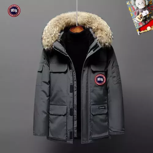 Wholesale Canada Goose Down Feather Coat Long Sleeved For Men #1272500 $82.00 USD, Wholesale Quality Replica Canada Goose Down Feather Coat