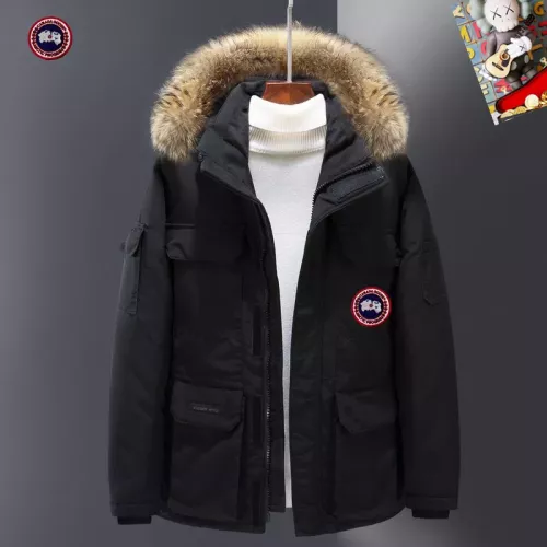 Wholesale Canada Goose Down Feather Coat Long Sleeved For Men #1272501 $82.00 USD, Wholesale Quality Replica Canada Goose Down Feather Coat