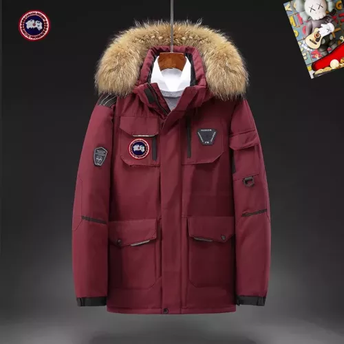 Wholesale Canada Goose Down Feather Coat Long Sleeved For Men #1272512 $82.00 USD, Wholesale Quality Replica Canada Goose Down Feather Coat