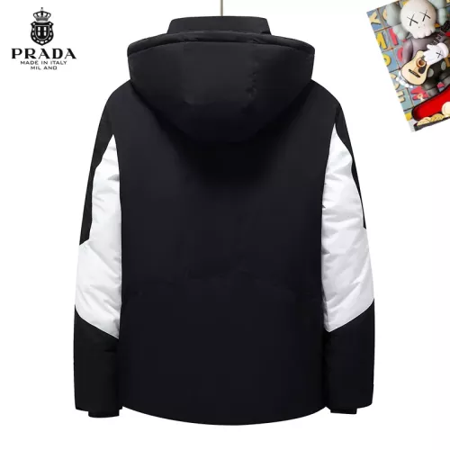 Replica Prada Down Feather Coat Long Sleeved For Men #1272532 $82.00 USD for Wholesale