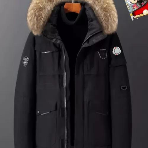 Wholesale Moncler Down Feather Coat Long Sleeved For Men #1272543 $82.00 USD, Wholesale Quality Replica Moncler Down Feather Coat