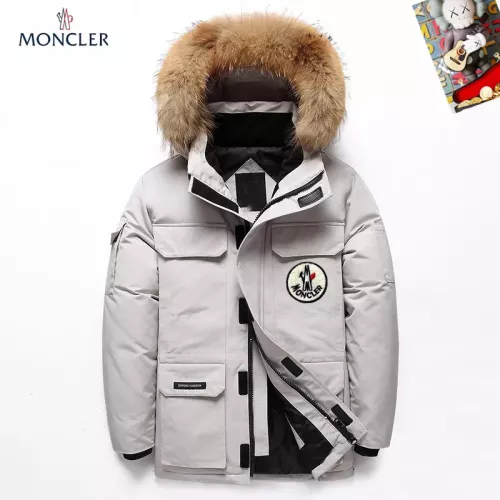 Wholesale Moncler Down Feather Coat Long Sleeved For Men #1272545 $82.00 USD, Wholesale Quality Replica Moncler Down Feather Coat