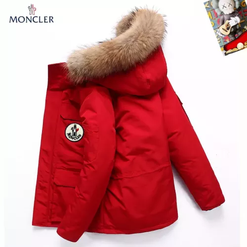 Wholesale Moncler Down Feather Coat Long Sleeved For Men #1272547 $82.00 USD, Wholesale Quality Replica Moncler Down Feather Coat