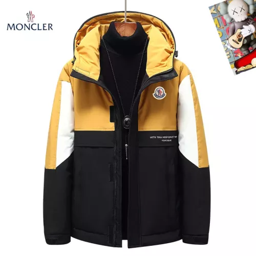 Wholesale Moncler Down Feather Coat Long Sleeved For Men #1272551 $82.00 USD, Wholesale Quality Replica Moncler Down Feather Coat