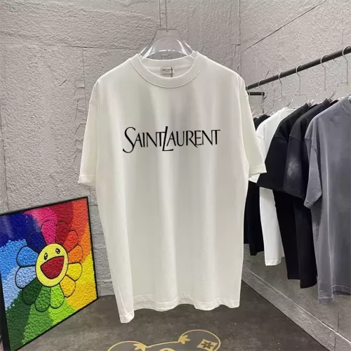 Wholesale Yves Saint Laurent YSL T-shirts Short Sleeved For Unisex #1272641 $45.00 USD, Wholesale Quality Replica Yves Saint Laurent YSL T-shirts