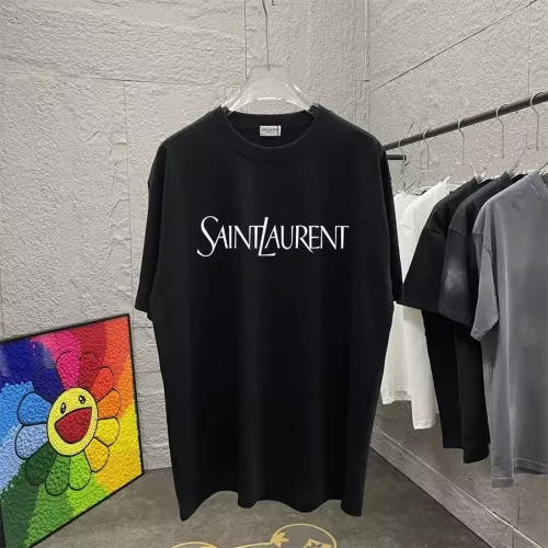 Wholesale Yves Saint Laurent YSL T-shirts Short Sleeved For Unisex #1272642 $45.00 USD, Wholesale Quality Replica Yves Saint Laurent YSL T-shirts