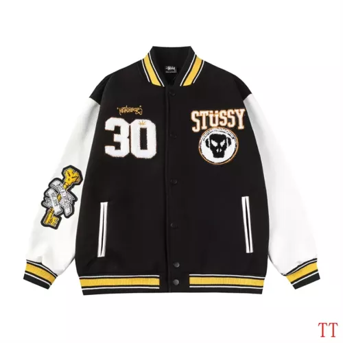 Wholesale Stussy Jackets Long Sleeved For Men #1272705 $85.00 USD, Wholesale Quality Replica Stussy Jackets