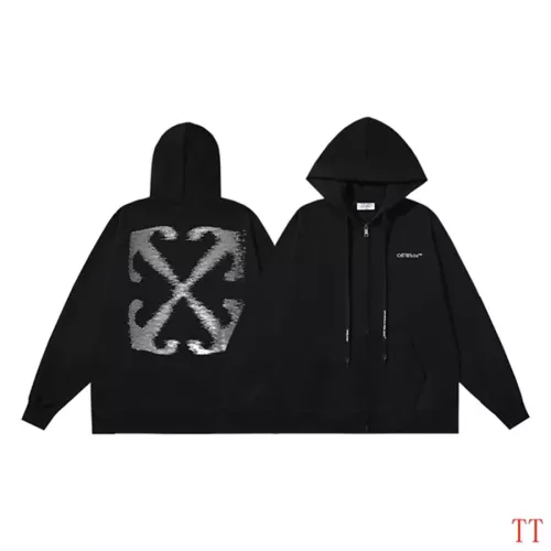 Wholesale Off-White Hoodies Long Sleeved For Unisex #1272735 $60.00 USD, Wholesale Quality Replica Off-White Hoodies