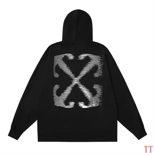 Replica Off-White Hoodies Long Sleeved For Unisex #1272735 $60.00 USD for Wholesale