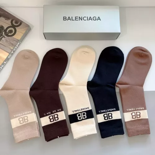 Replica Balenciaga Socks For Women #1272772 $29.00 USD for Wholesale