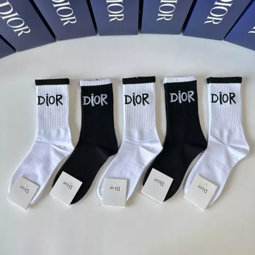 Replica Christian Dior Socks #1272782 $29.00 USD for Wholesale