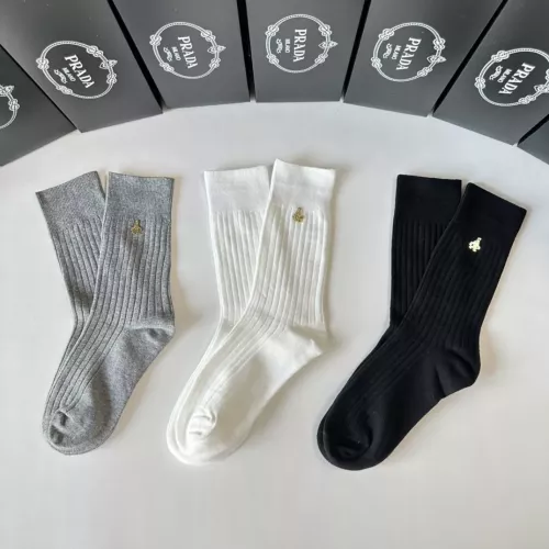 Replica Prada Socks #1272788 $32.00 USD for Wholesale