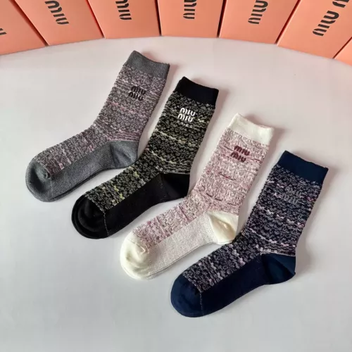 Replica MIU MIU Socks #1272790 $38.00 USD for Wholesale