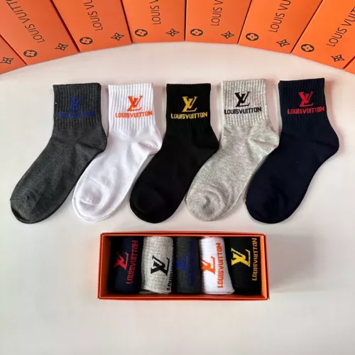 Wholesale Louis Vuitton LV Socks #1272791 $27.00 USD, Wholesale Quality Replica Louis Vuitton LV Socks