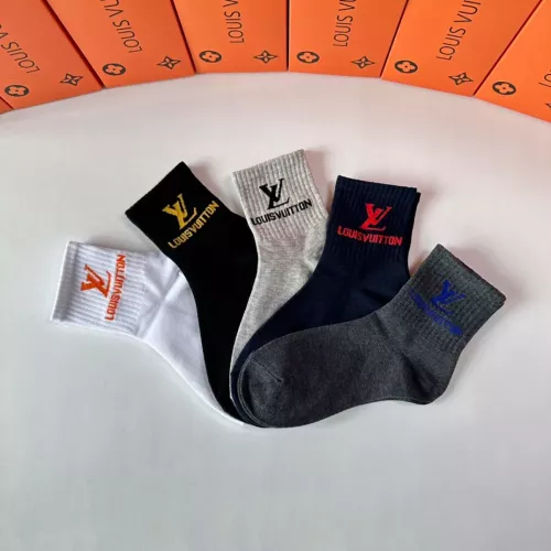 Replica Louis Vuitton LV Socks #1272791 $27.00 USD for Wholesale