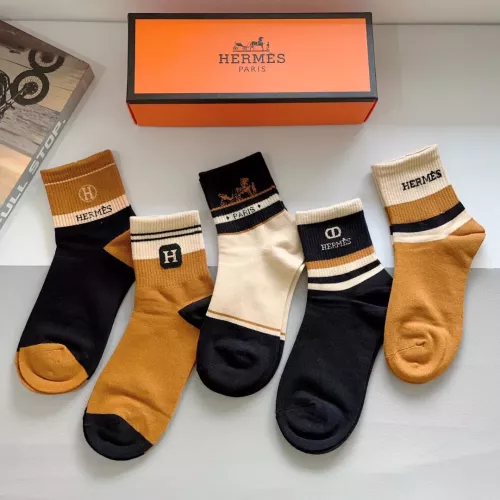 Replica Hermes Socks #1272792 $27.00 USD for Wholesale