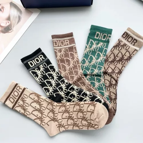 Replica Christian Dior Socks #1272799 $29.00 USD for Wholesale