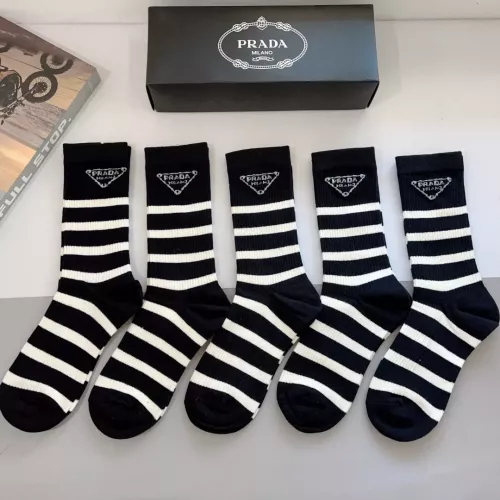 Wholesale Prada Socks #1272803 $29.00 USD, Wholesale Quality Replica Prada Socks