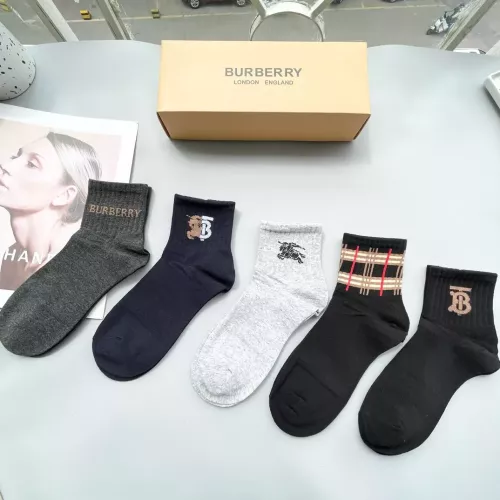 Wholesale Burberry Socks #1272808 $27.00 USD, Wholesale Quality Replica Burberry Socks