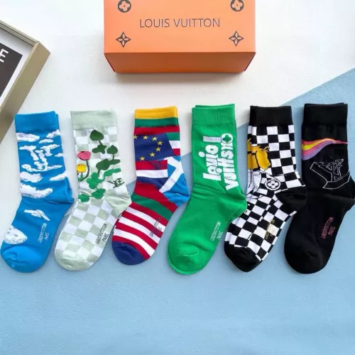 Wholesale Louis Vuitton LV Socks #1272810 $34.00 USD, Wholesale Quality Replica Louis Vuitton LV Socks