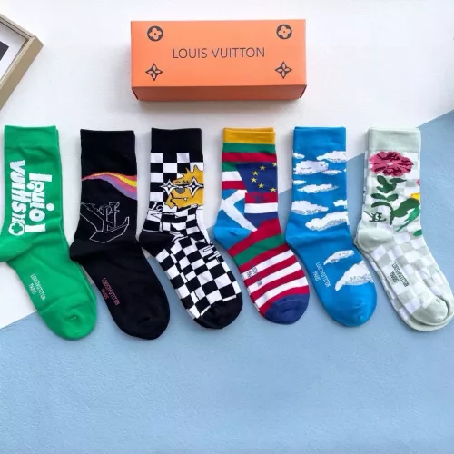 Replica Louis Vuitton LV Socks #1272810 $34.00 USD for Wholesale