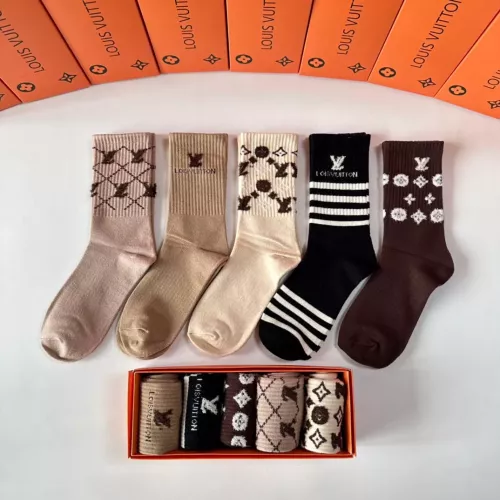 Wholesale Louis Vuitton LV Socks #1272819 $29.00 USD, Wholesale Quality Replica Louis Vuitton LV Socks