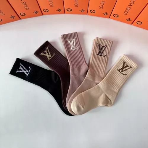 Replica Louis Vuitton LV Socks #1272820 $29.00 USD for Wholesale