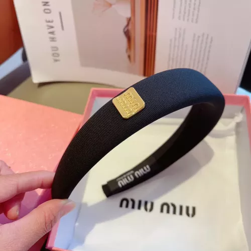 Replica MIU MIU Headband For Women #1272833 $27.00 USD for Wholesale