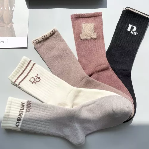 Replica Christian Dior Socks #1272838 $29.00 USD for Wholesale