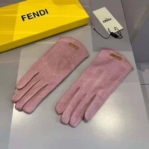 Replica Fendi Gloves For Women #1272853 $36.00 USD for Wholesale