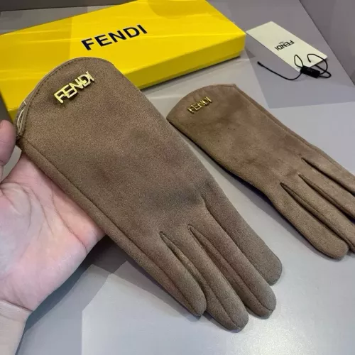 Replica Fendi Gloves For Women #1272854 $36.00 USD for Wholesale