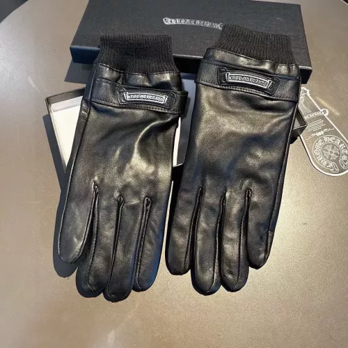 Wholesale Chrome Hearts Gloves For Men #1272869 $48.00 USD, Wholesale Quality Replica Chrome Hearts Gloves