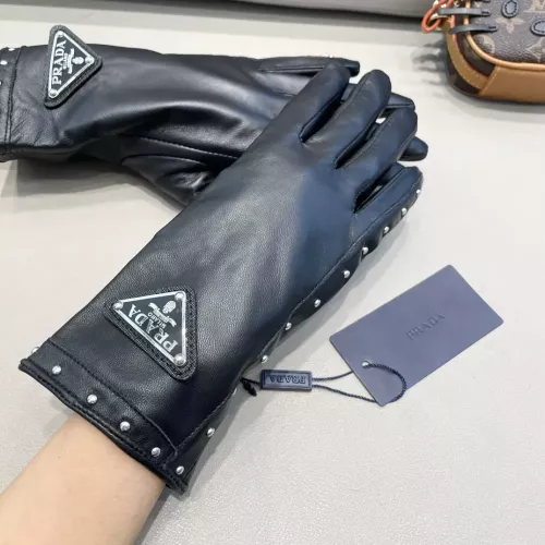 Replica Prada Gloves For Women #1272873 $48.00 USD for Wholesale