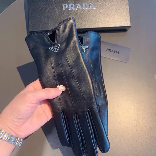 Replica Prada Gloves For Women #1272885 $45.00 USD for Wholesale