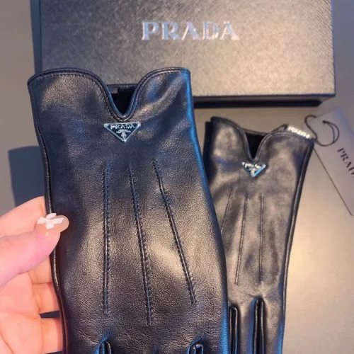 Replica Prada Gloves For Women #1272885 $45.00 USD for Wholesale